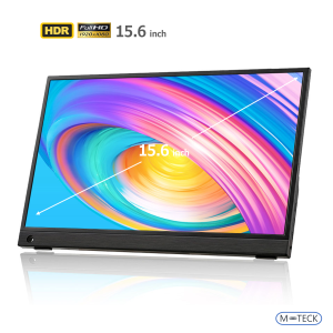 M-TECK USB-C Monitor 15.6 inch FHD met extra HDMI aansluiting