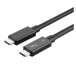 Active Thunderbolt 4 kabel met 40Gbit/s + 100W opladen + Video (1.5 meter)