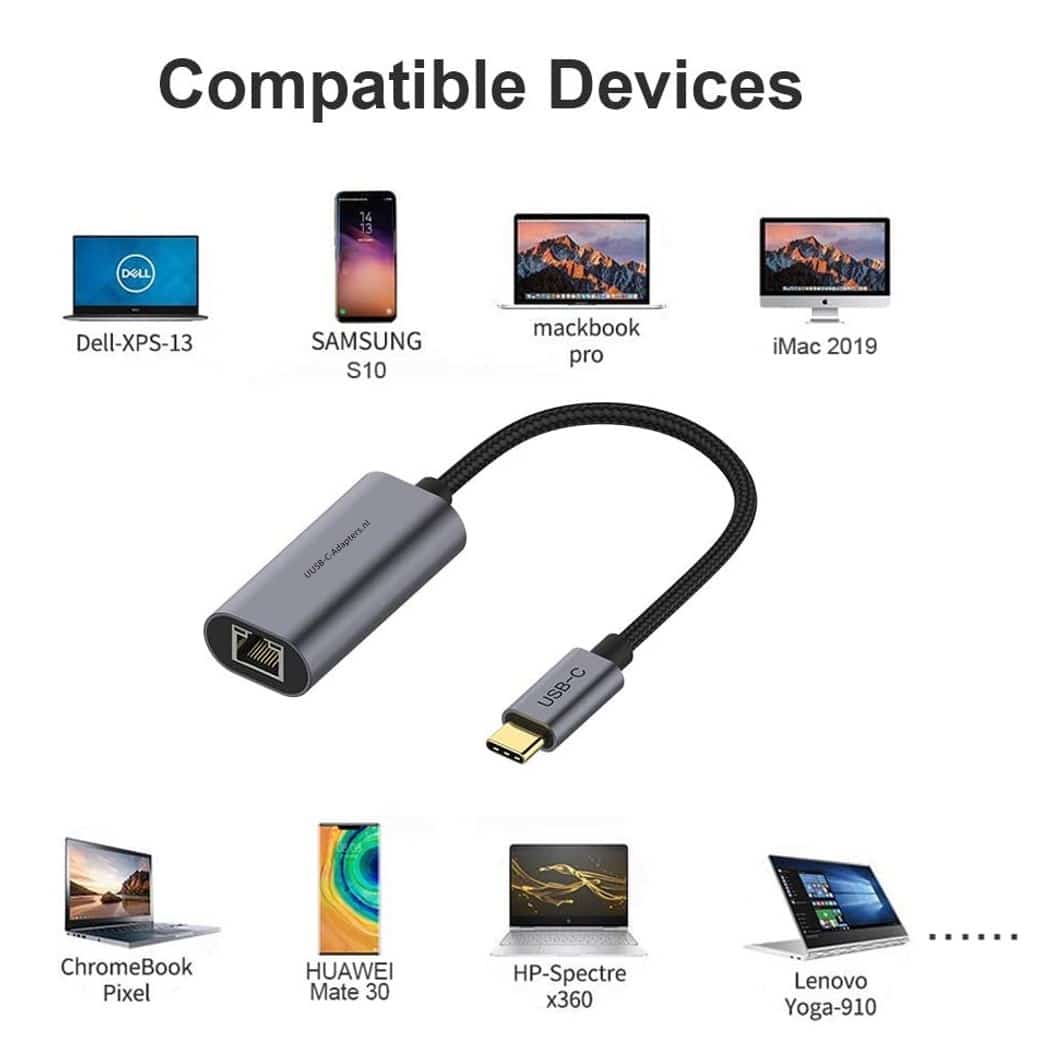 USB-C naar Ethernet Adapter - Afbeelding 5