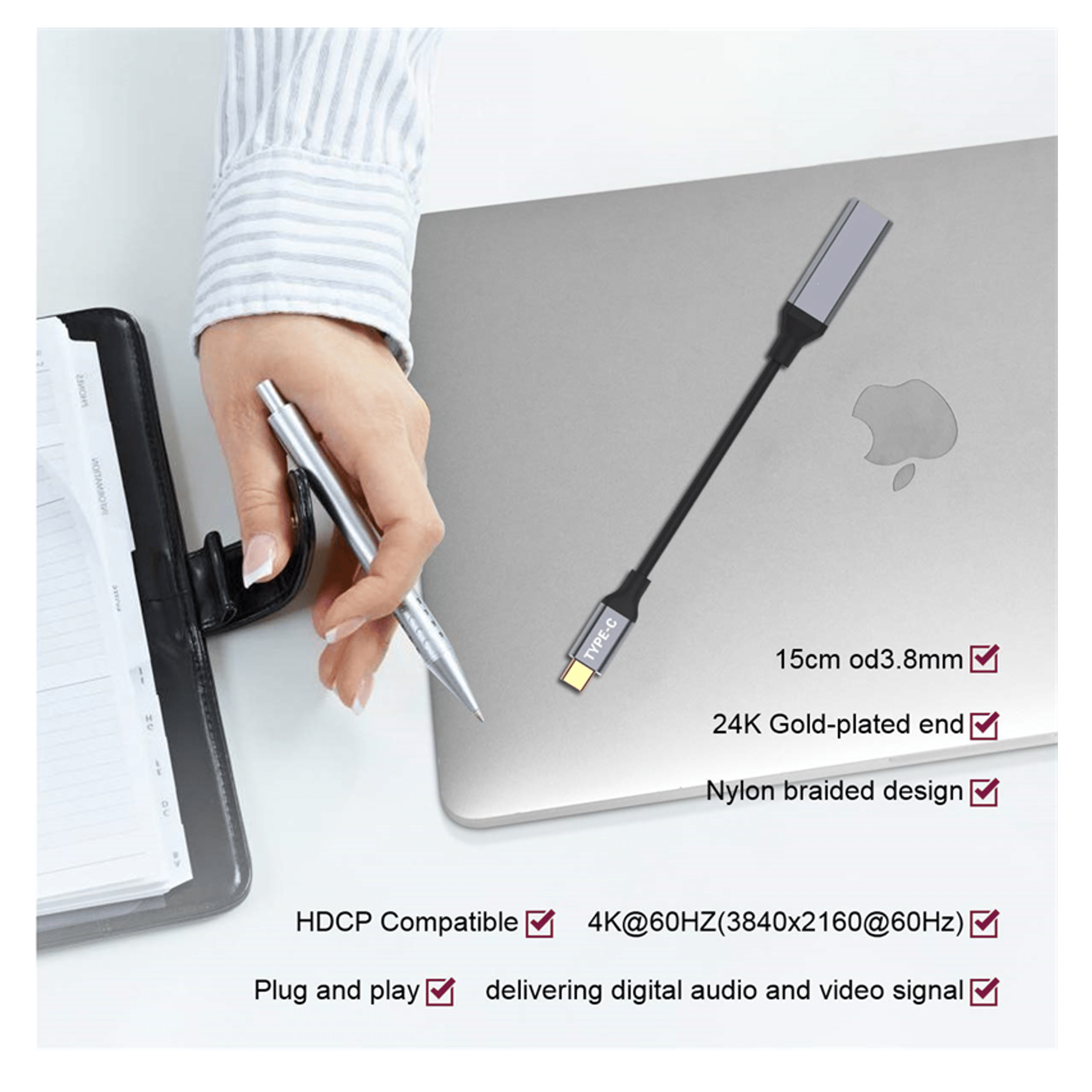 USB-C naar mini-DisplayPort adapter - Afbeelding 2
