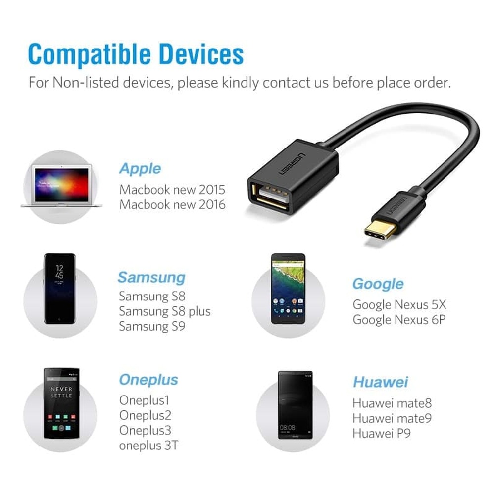USB-C naar USB 3.0 (vrouwelijk) adapterkabel - Afbeelding 8