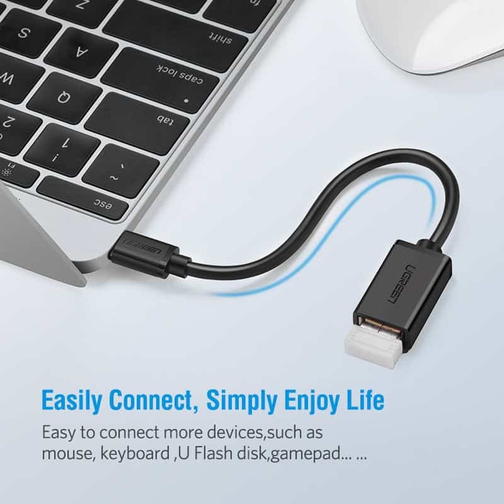 USB-C naar USB 3.0 (vrouwelijk) adapterkabel - Afbeelding 4