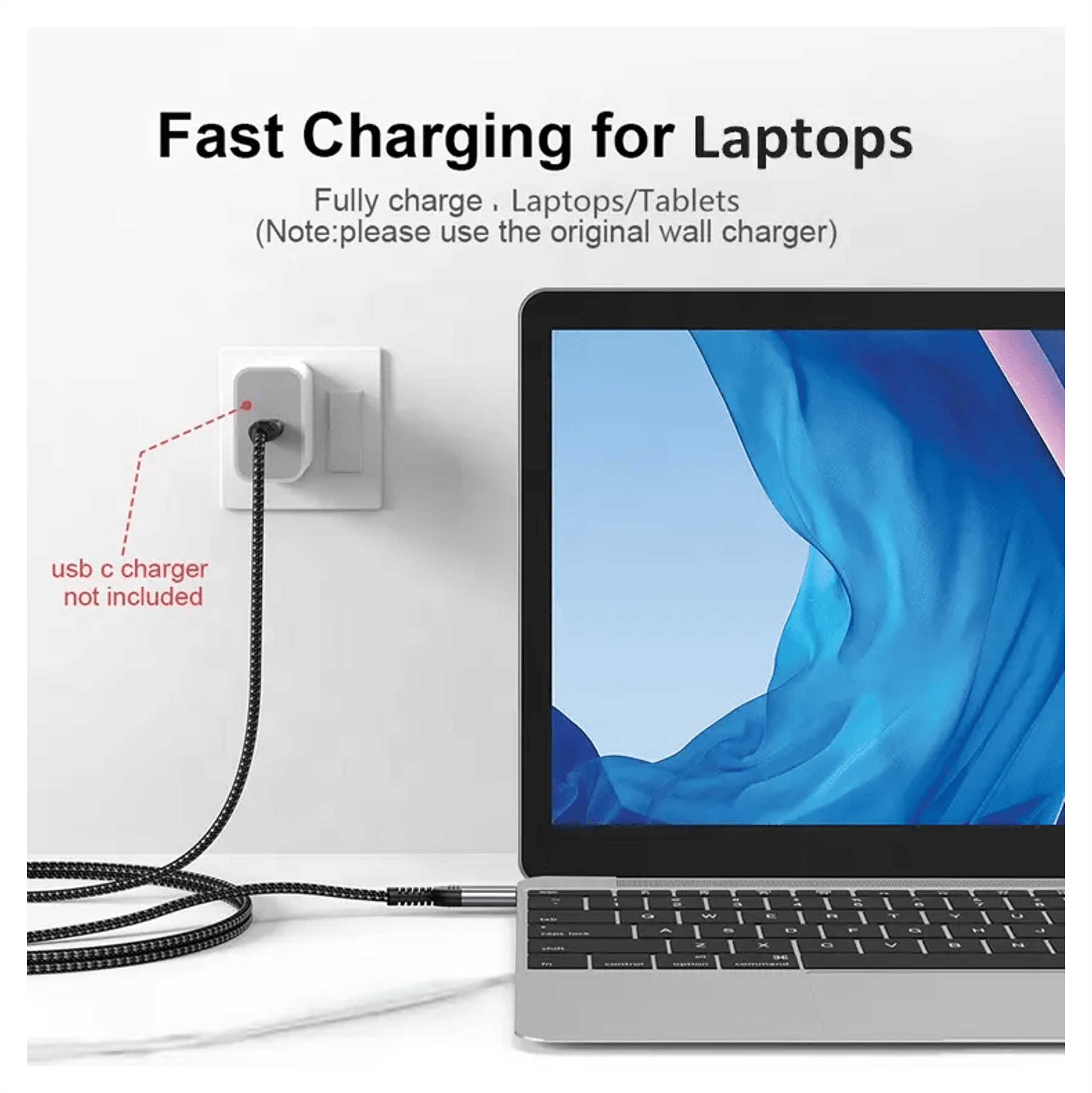 USB-C naar USB-C kabel met 10Gbit/s Data+Video 4K+100W Opladen (1 meter) -kopie - Afbeelding 4